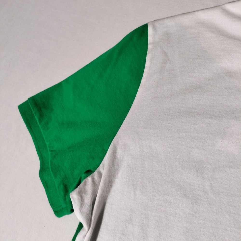 Lauren Active Ralph Lauren Golf Club Graphic Polo Shirt White Green Women Large - Picture 8 of 12